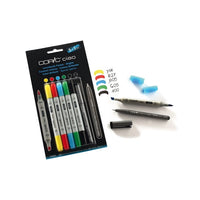 Markery dwustronne COPIC Ciao - Bright Tones / 5 szt 1 | Artmie