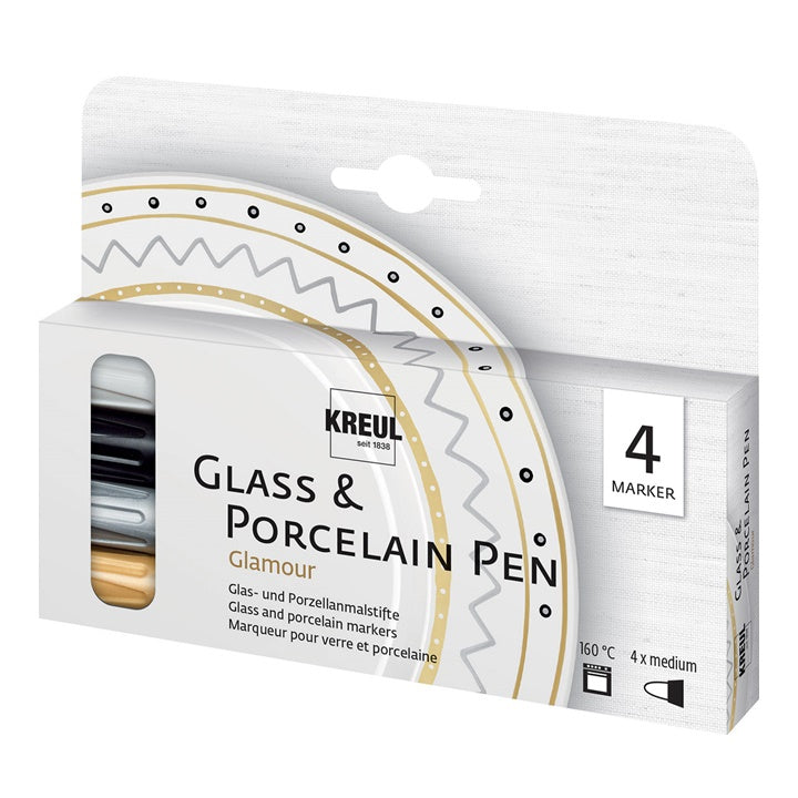 Markery Glass & Porcelain / 4szt | Artmie