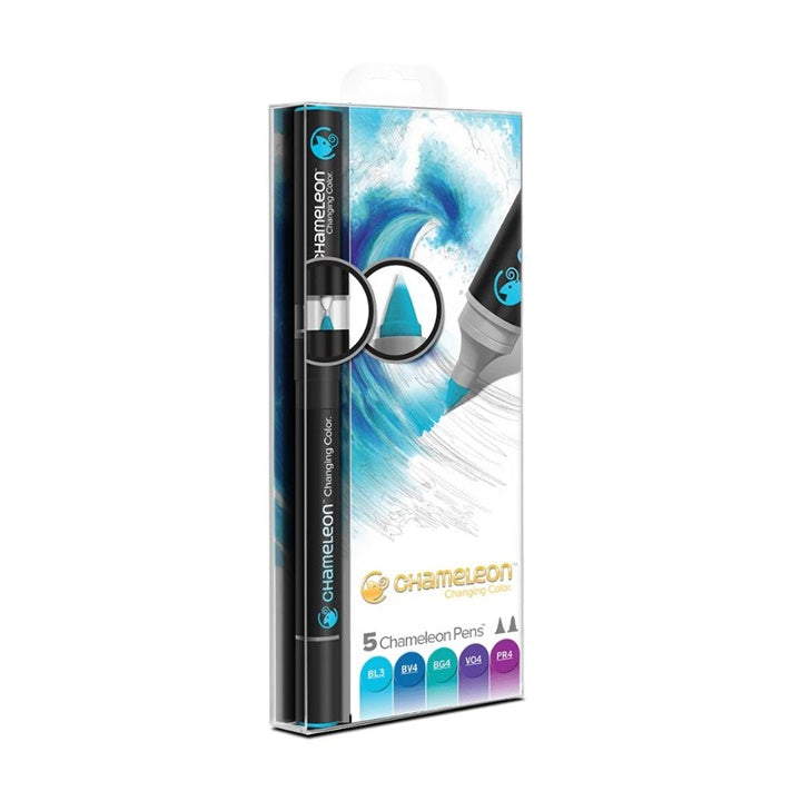 Markery tonalne Chameleon  Cool Tones 5 szt. | Artmie