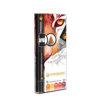 Markery tonalne Chameleon   - Warm Tones / 5 szt. | Artmie
