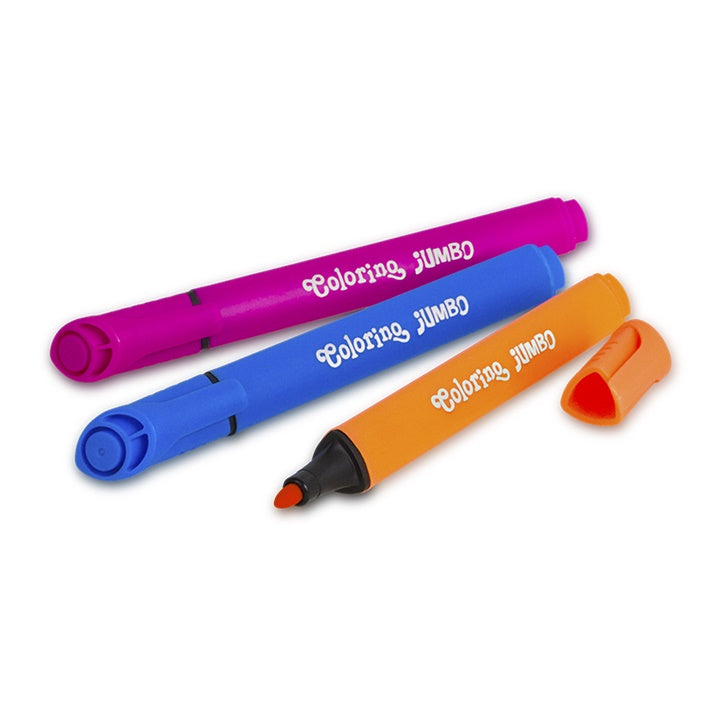 Markery trójkątne JUMBO Colorino 10 szt. | Artmie