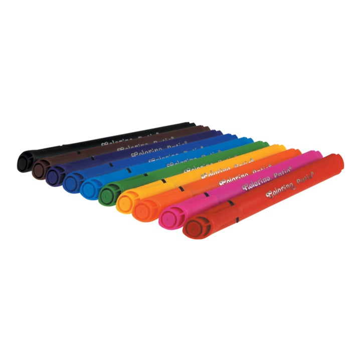 Markery trójkątne JUMBO Colorino 10 szt. | Artmie