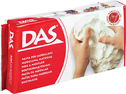 Masa modelująca DAS - BIAŁA - 1 kg | Artmie