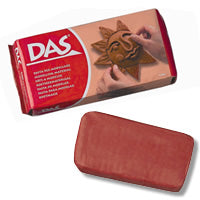 Masa modelująca DAS - TERRACOTTA - 500g | Artmie