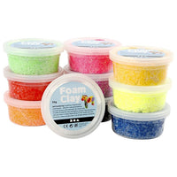 Masa modelująca Foam Clay 10 x 35g | Artmie
