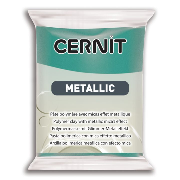 Masa polimerowa CERNIT Metallic 56 g | różne odcienie | Artmie