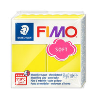 Masa polimerowa FIMO Soft 57 g | różne odcienie - Cytrynowy