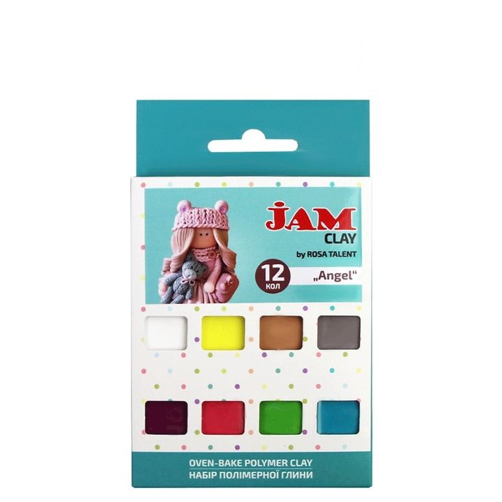 Masa polimerowa Rosa Talent - zestaw Angel 12 x 20 g | Artmie