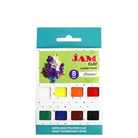 Masa polimerowa Rosa Talent - zestaw Flower 8 x 20 g | Artmie