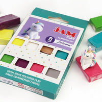 Masa polimerowa Rosa Talent - zestaw Unicorn 8 x 20 g | Artmie