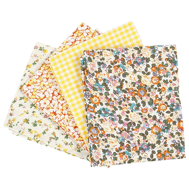 Materiał obiciowy dekoracyjny patchwork DIY mix / 4 szt , 45 x 55 cm | Artmie