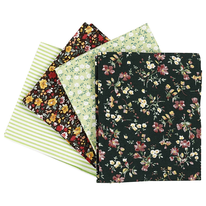 Materiał obiciowy dekoracyjny patchwork DIY mix / 4 szt , 45 x 55 cm | Artmie