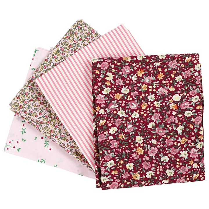 Materiał obiciowy dekoracyjny patchwork DIY mix / 4 szt , 45 x 55 cm | Artmie