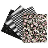 Materiał obiciowy dekoracyjny patchwork DIY mix / 4 szt , 45 x 55 cm | Artmie