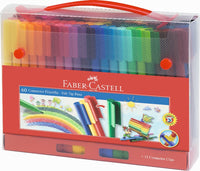 Mazaki dla dzieci Faber-Castell CONNECTOR / 60 szt | Artmie
