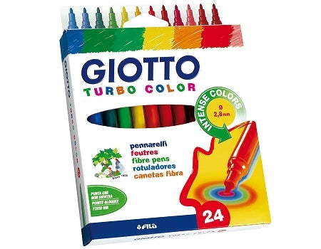 Mazaki Turbo Color Giotto / 24 kolory | Artmie