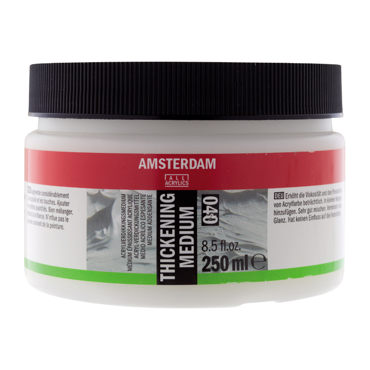 Medium do farb akrylowych Thickening medium Amsterdam 040 / 250 ml | Artmie