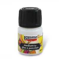 Medium do rozjaśniania farb na szkło i porcelanę / 30 ml | Artmie