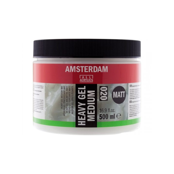 Medium matowe AMSTERDAM HEAVY GEL 020 / 500 ml | Artmie