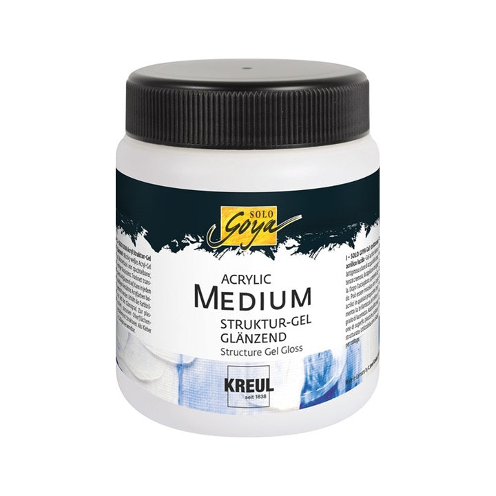 Medium w żelu do farb akrylowych Glossy 250 ml | Artmie