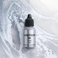 Metaliczny tusz alkoholowy Kamenskaya 15ml – M-011 srebrna