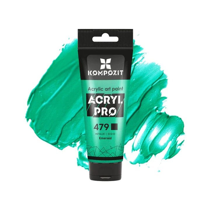 Metaliczna farba akrylowa ACRYL PRO ART Kompozit 75 ml | różne odcienie | Artmie