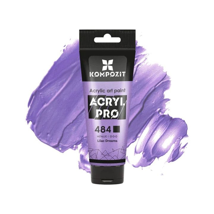 Metaliczna farba akrylowa ACRYL PRO ART Kompozit 75 ml | różne odcienie | Artmie