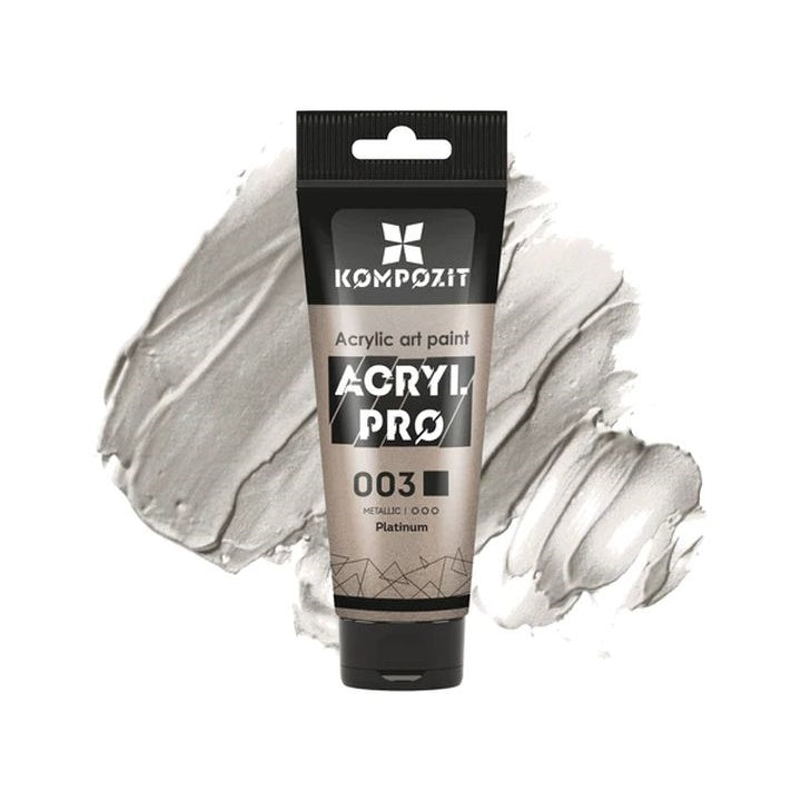 Metaliczna farba akrylowa ACRYL PRO ART Kompozit 75 ml | różne odcienie | Artmie