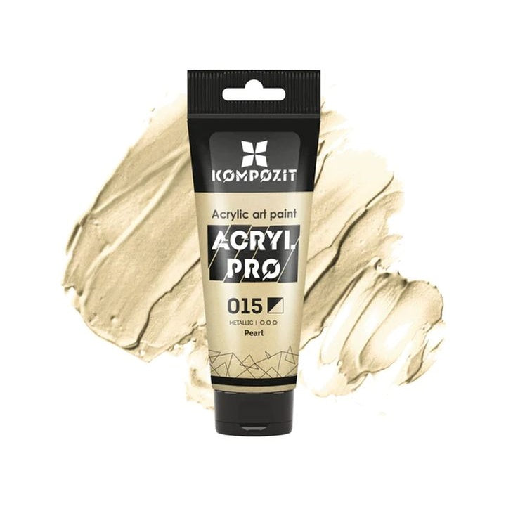 Metaliczna farba akrylowa ACRYL PRO ART Kompozit 75 ml | różne odcienie | Artmie