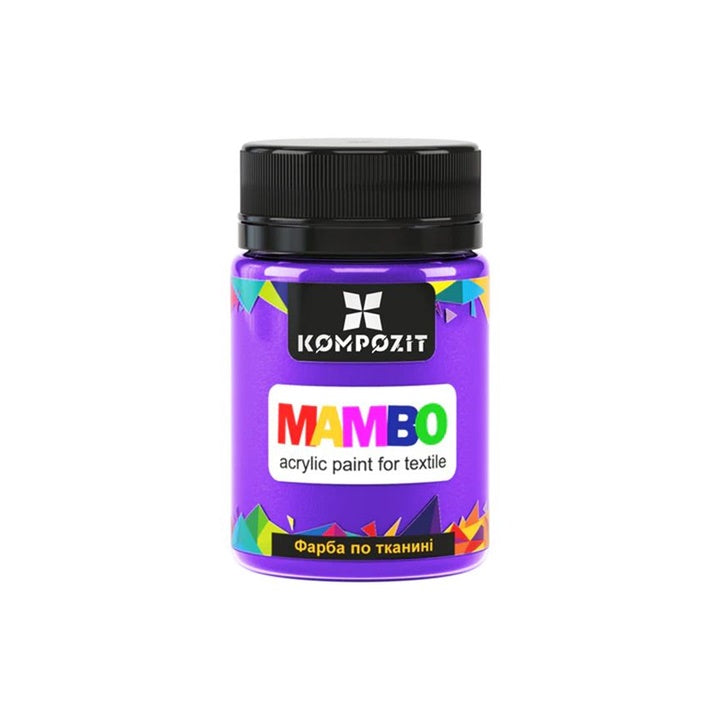 Metaliczna farba do tekstyliów i skóry MAMBO 50 ml | różne odcienie | Artmie