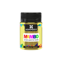 Metaliczna farba do tekstyliów i skóry MAMBO 50 ml | różne odcienie | Artmie