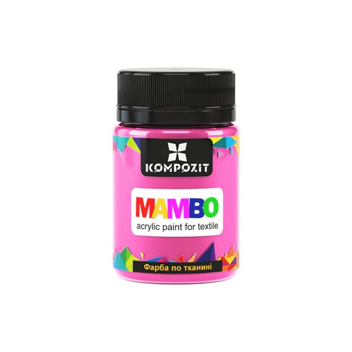 Metaliczna farba do tekstyliów i skóry MAMBO 50 ml | różne odcienie | Artmie