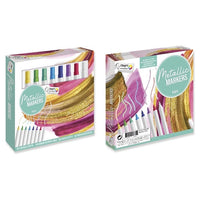 Metaliczne markery  Craft Sensations - zestaw 8 szt. | Artmie