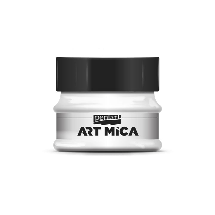 Proszek mineralny Art Mica 9 g – perłowa biała