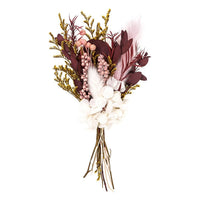 Mini suszony bukiet "Burgundy Queen" / 20 cm | Artmie