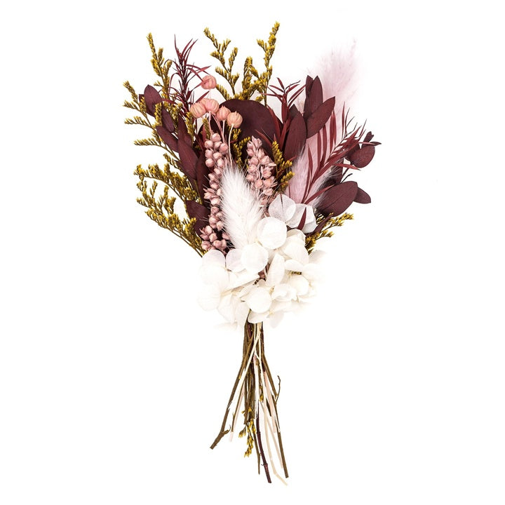 Mini suszony bukiet "Burgundy Queen" / 20 cm | Artmie