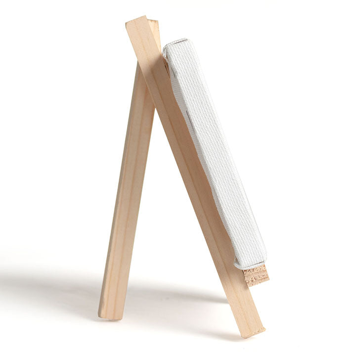 Mini sztaluga malarska ARTMIE z płótnem na blejtramie | różne rozmiary | Artmie