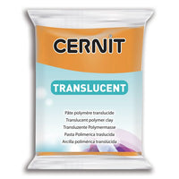 Masa plastyczna Cernit TRANSLUCENT 56g – pomarańczowa