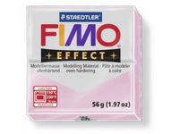 Masa plastyczna FIMO Effect termoutwardzalna - 56 g – 206 - Różowa Kryształowa