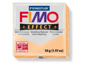 Masa plastyczna FIMO Effect termoutwardzalna - 56 g – 405 - Pastelowa pomarańczowa