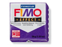 Masa plastyczna FIMO Effect termoutwardzalna - 56 g – 602 - Fioletowa Brokatowa