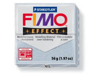 Masa plastyczna FIMO Effect termoutwardzalna - 56 g – 812 - Srebrna