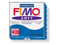 Masa plastyczna FIMO Soft termoutwardzalna - 56 g – 37 - Niebieska