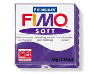 Masa plastyczna FIMO Soft termoutwardzalna - 56 g – 63 - Fioletowa