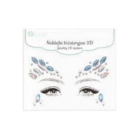 Naklejki 3D z klejnotami na twarz | Artmie