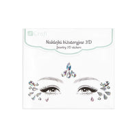 Naklejki 3D z klejnotami na twarz | Artmie
