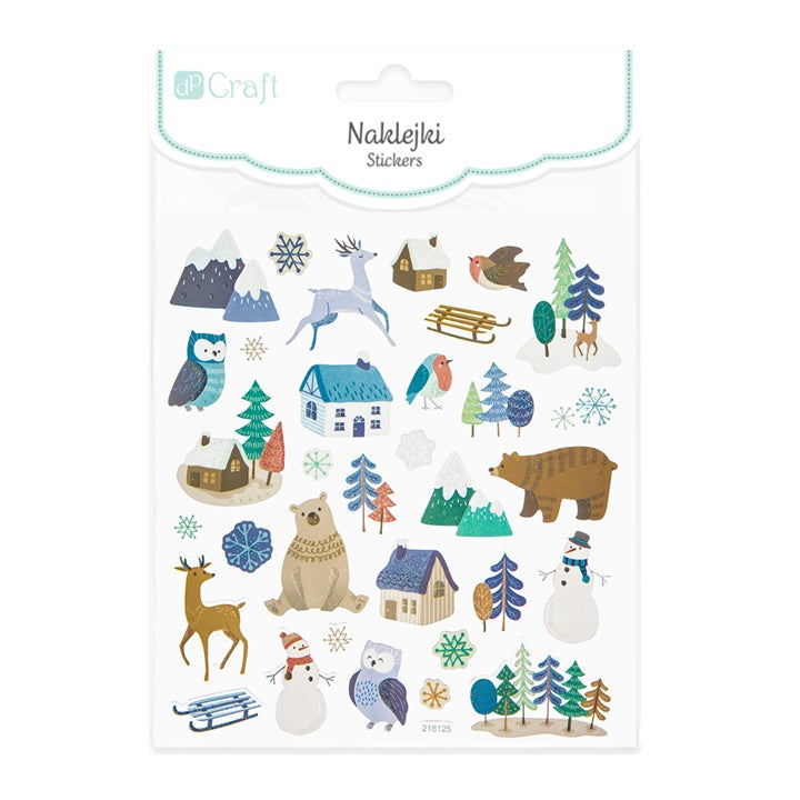 Naklejki Winter Landscape / 33 szt | Artmie