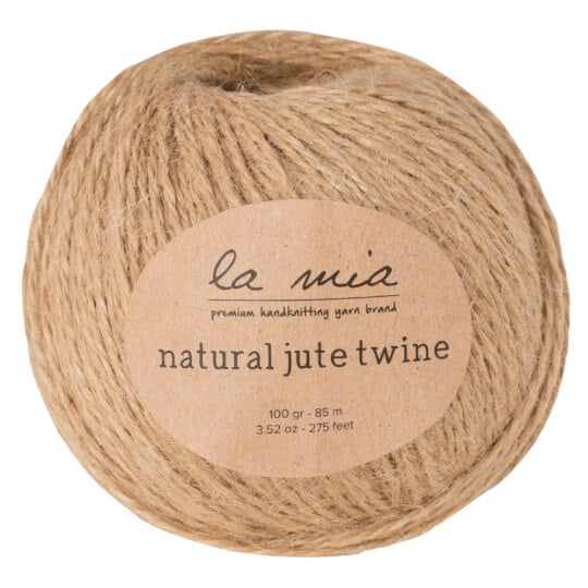 Naturalny sznurek jutowy La Mia 100 g | różne odcienie | Artmie