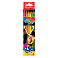 Neonowe farby Colorino - opakowanie 6 sztuk | Artmie
