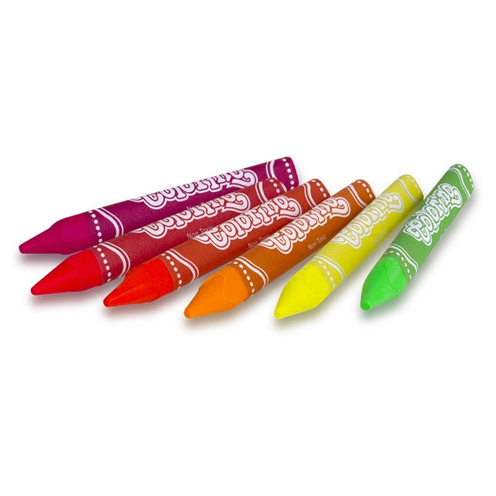 Neonowe kredki woskowe Colorino 6 szt. | Artmie